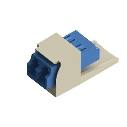Panduit CMDSLCZEI Duplex LC Fiber Adapter, Blue with Module