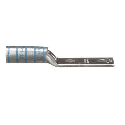 Panduit LCC400-12W-6 Compression Connector Lug, 2-Hole, 400kcmil, Copper