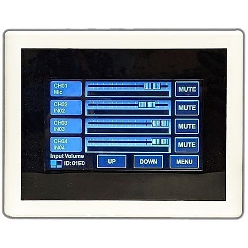 TOA M-800RCT-AMD00 Remote Audio Control Panel with Touch Display