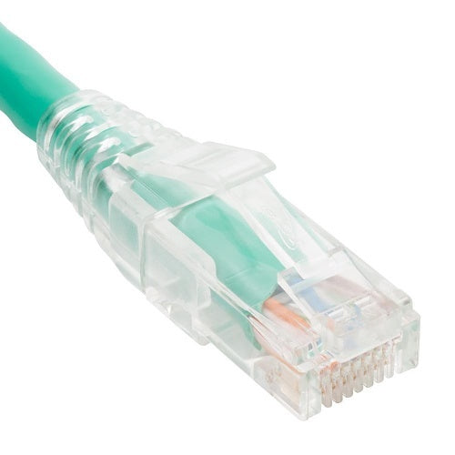 ICC ICPCST25GN CAT6 Patch Cable, CAT6 Clear Boot Patch Cord, Gren