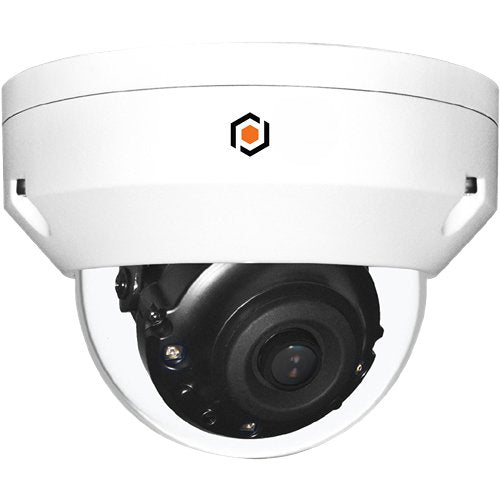 G.S.D D3F28IP2MP-HDMI 2MP IP Dome Speciality Camera, 2.8mm Lens, IR Up to 20M, IP66, Weatherproof, White