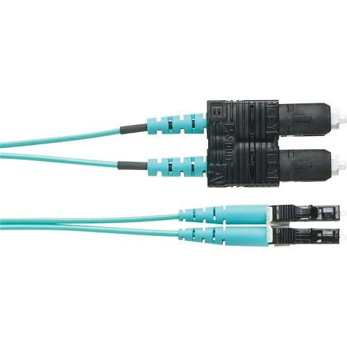 Panduit F92ERLNSNSNM008 Fiber Optic Patch Cord, OS2 2-Fiber 1.6mm PC OFNR, 8m