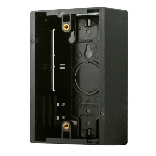 BEA 10BOX24SGSM Surface Box Mount, Single Gang, 2.75"x4.5"