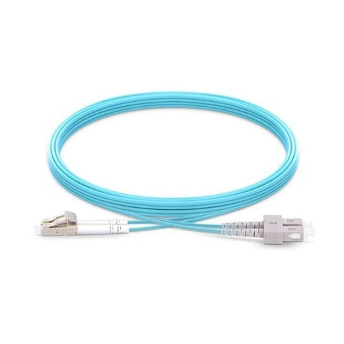 EtherWAN FCBL-MMSCLC-2M Fiber Patch Cable, Multimode, 2m, Silver Coated Copper