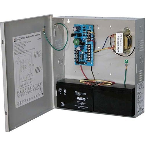 Altronix AL175X220 Power Supply, 12/24V DC, 1.5A Output, 220V Input, Large Enclosure