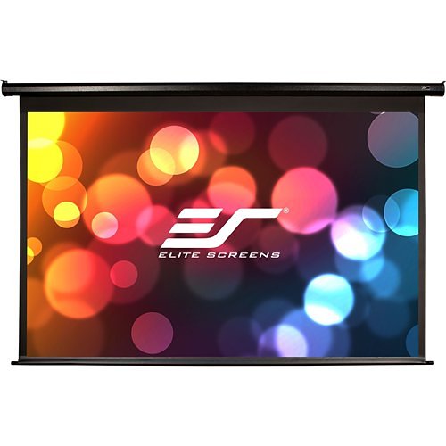 Elite Screens ELECTRIC128X Spectrum Series 128" Electric Motorized 4K Ready Drop Down Projector Screen, 16:10