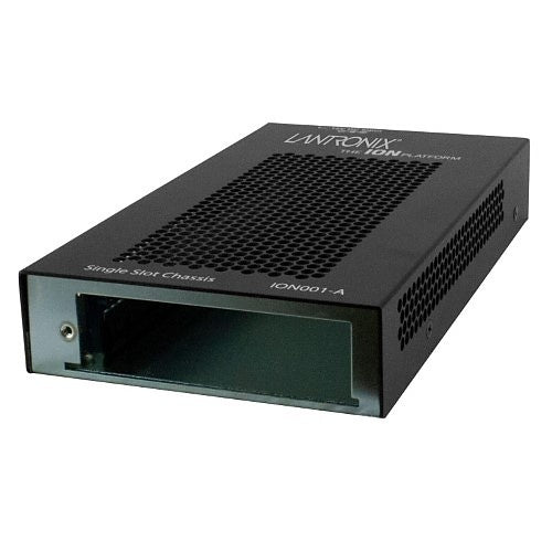 Lantronix ION001-A-EU 1-Slot ION Chassis with External Power Supply, without Fan
