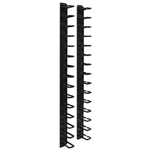 Tripp Lite SRCABLERINGVRT SmartRack Vertical Cable Manager, Flexible Ring Type and Toolless Mounting, 6\' (1.83m)