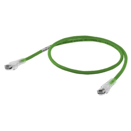 Hubbell HC6GN10 NextSpeed CAT6 UTP Patch Cord, Slim, Green
