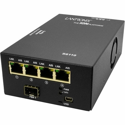 Lantronix S6110-1040-UK 4X T1/E1 ION without Ethernet, 1X SFP