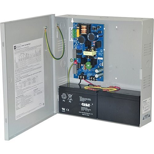 Altronix Power Supply charger Single Output 12/24VDC @ 4A Aux Output FAI LinQ2 Ready 115VAC Image of AX-EFL4N