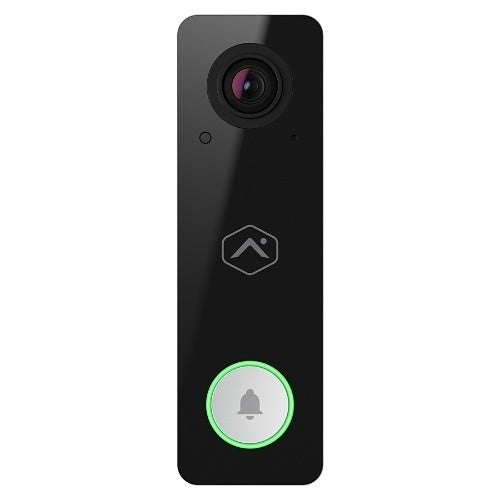 Alarm.com ADC-VDB750-S Design Studio Series 2MP WiFi Video Doorbell Camera, Silver Finish