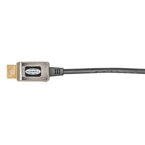 Hubbell HCHX20BK HDMI Active Optical Cable, 20\', Black