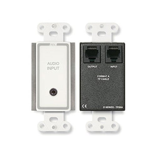 RDL D-TPS8A Active Two-Pair Sender, Twisted Pair Format-A, Mini Jack Input Image of RL-DTPS8A