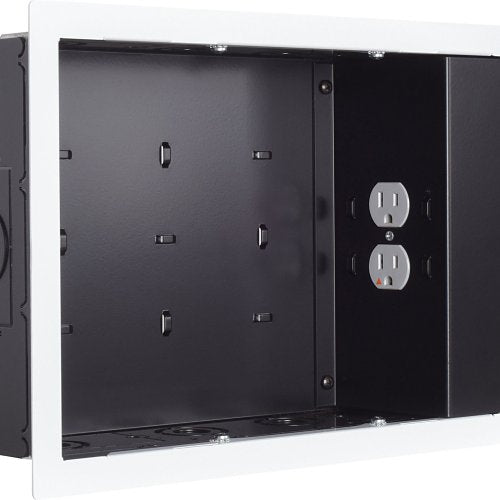 Chief PAC525FWP2 Mounting Box, Black, White