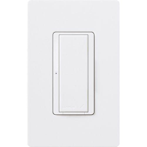 Lutron RRD-8ANS-WH Maestro RF Switch, Works with RA2Select / RA3, 8A Light / 5.8A Motor, Single Pole / Multi-Location, Neutral Required, 120V, White