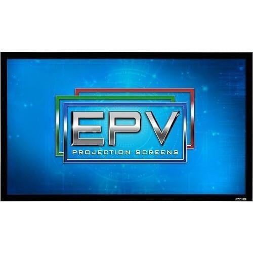 Elite Screens SE135H2-ISF 135\\" diag. Prime Vision ISF Series Fixed Frame Projection Screen, 16:9, ChromaWhite ISF Surface
