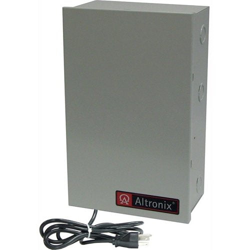 Altronix ALTV244175ULCB3 CCTV Power Supply, 4 PTC Class 2 Outputs, 24/28VAC at 7A, 115VAC, BC200 Enclosure, Includes 3-Wire Line Cord Image of AX-244175UC3