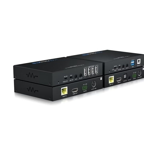 Blustream HEX70USB-KIT HDBaseT HDMI 2.0 and USB 2.0 Extender Kit, 70m