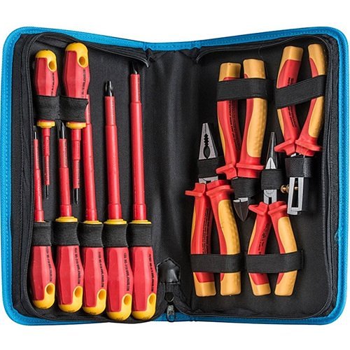 Jonard Tools TK-110INS 11 Piece Insulated Tool Kit Image of J0-TK110INS