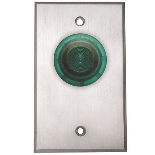 Camden CM-3000G Illumination Mushroom Switch, N/O, Green