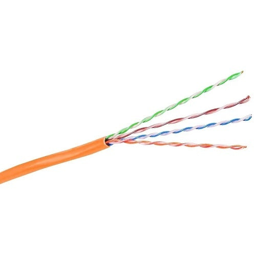 Hubbell HC6RREOR CAT6 Riser Cable, Link, Reelex, Orange