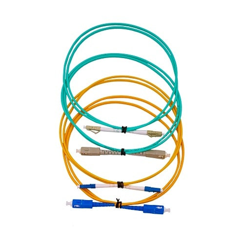 Cleerline REFCBL-TKITE100 Reference and Testing Cables, Four Cables with LC/LC and SC/SC