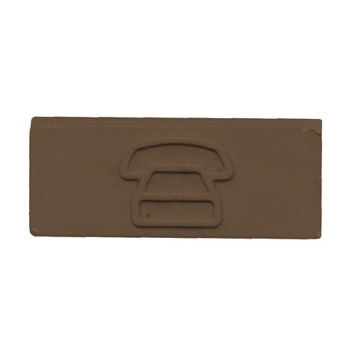 Hubbell IBN100T Jack Accessories, Icon Voice, Brown