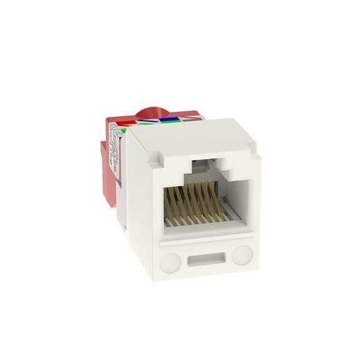Panduit CJ5E88TIW Mini-Com Module Cat 5E UTP Keystone Jack, 8 Pos 8 Wire