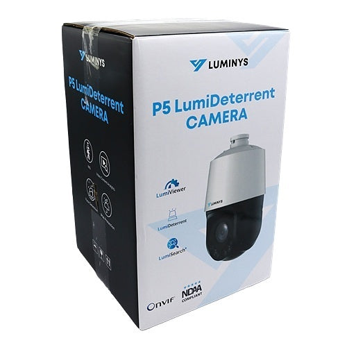 Luminys P54-4DB25 4MP IP LumiDeterrent PTZ Camera, 25x Max Optical Zoom