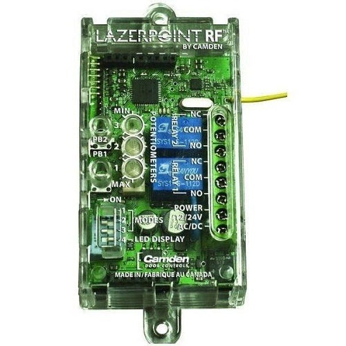 Camden CM-RFL464-SB Lazerpoint 915MHz Wireless Switch Kit Includes CM‑46/4 CM‑43CBL CM‑TX‑9 Satin Brass