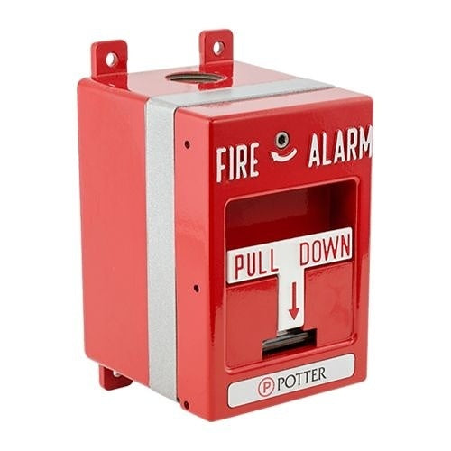 Potter 1000405 (RMS-6T-EXP-WP-LP) Explosion Proof Pull Station, Dual Form C Contact, Dual Action, Weather Proof, Red