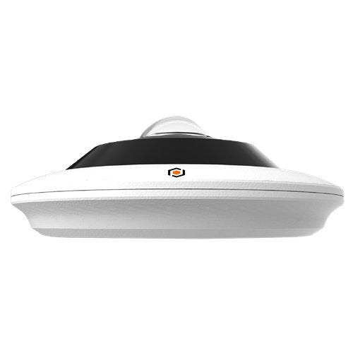 G.S.D FE360IP12MP 12MP IP Fisheye Speciality Camera, 2.0mm Lens, IR Up to 10M, Built-in Mic, IP66, Weatherproof, White