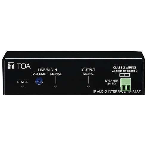 TOA IP-A1AFE00 IP Audio Interface, PoE