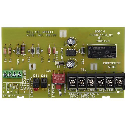 Bosch D8130 Door Release Module with 2 Form \'C\' (5A rated) Contacts Image of DS-D8130