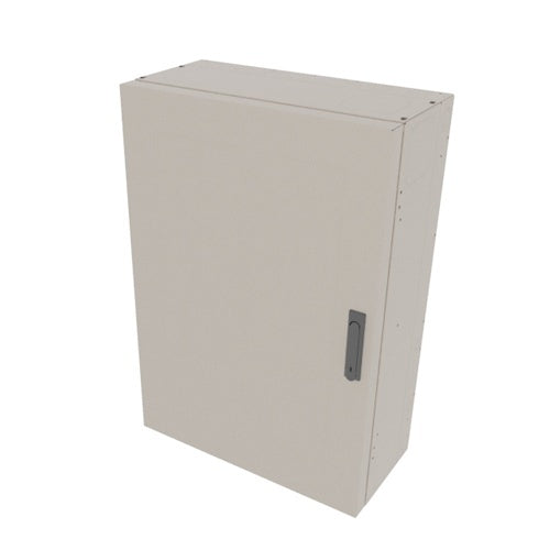 Middle Atlantic VWM-4-5-42K-PW Low Profile Pivoting Wall Mounted Rack, 42\\"H, Putty Wrinkle Powder Coat, 9U RMS RS, TAA Compliant