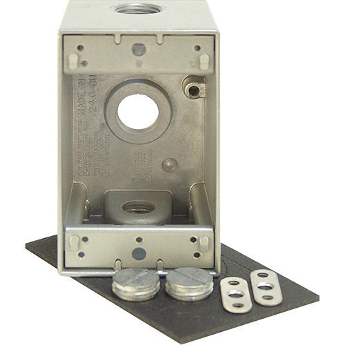 Securitron WBB Single Gang Gasketed Back Mounting Box Image of SN-WBB