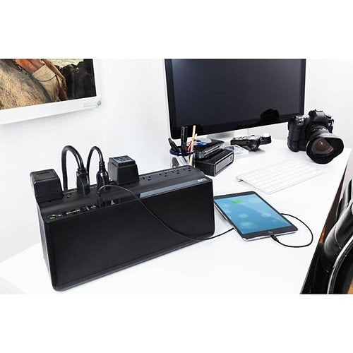 APC BE850G2 Back-UPS, 850VA, 120V, 2-USB Charging Ports, NEMA 5-15R and NEMA 5-15R Surge Outlets
