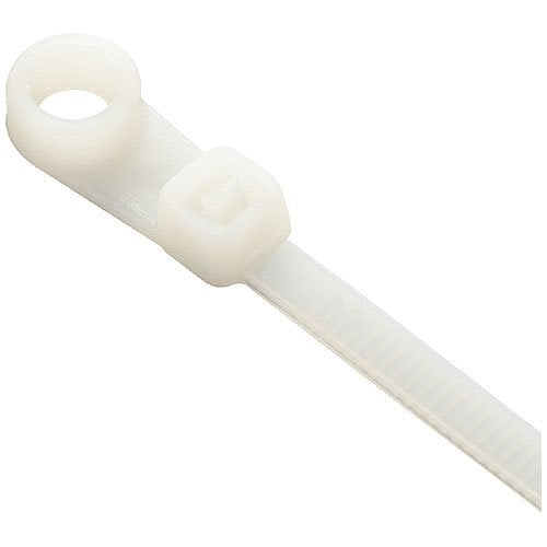 ADI PRO 0E-WTS850N10  8\\" Wire Ties with Screw Mount, Natural, 1000-Pack (Replaces 0E-WTS8N10) Image of 0E-WTS850N10