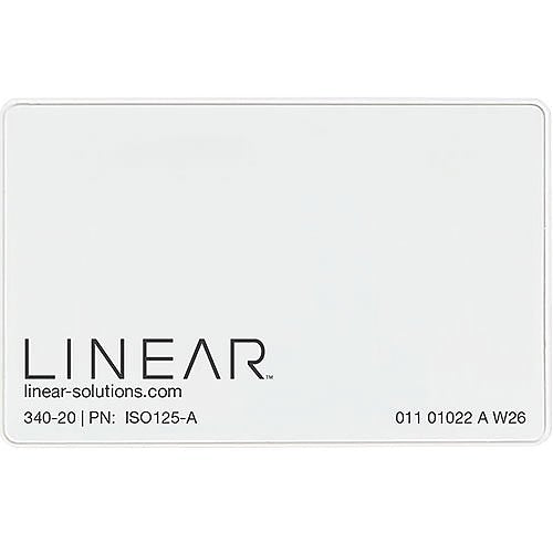 Linear ISO135-L 13.56 MHz ISO Printable Smart Card, 25-Pack Image of LN-ISO135L
