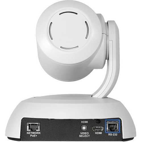 Vaddio EasyIP 20 Base Kit, (1) Professional IP PTZ Camera, (1) Mixer, (1) Network Switch, White (999-30231-000W)