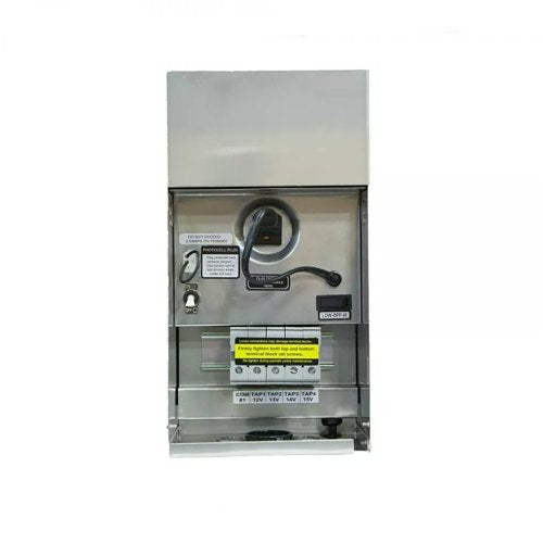 CAST CJ600SSMT Journeymen Series 600W Multi-Tap Toroidal Transformer with Secondary Magnetic Circuit Breakers, 1-Piece, Stainless Steel