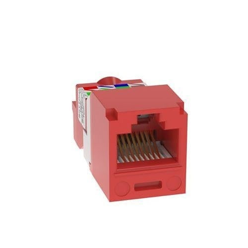 Panduit CJ5E88TRD Mini-Com Module Cat 5e UTP Keystone Jack, 8 Pos 8 Wire