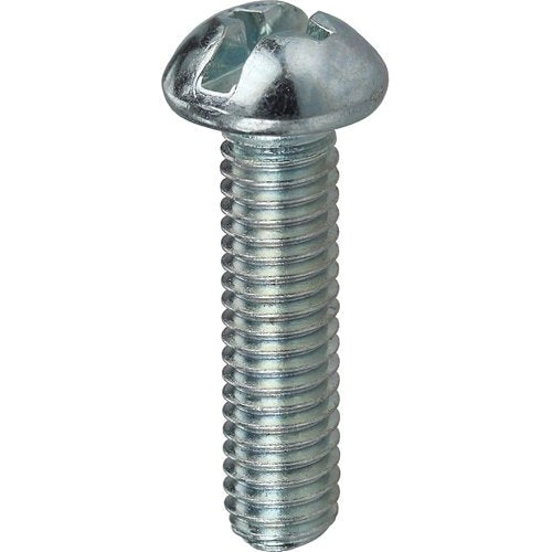 Dottie RMC141 1/4 in.-20 x 1 in. Phillips/Slotted Round Head Machine Screw, 100-Pack Image of LH-RMC141