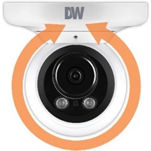 Digital Watchdog DWC-MVA2WIAT MEGApix IVA 2.1MP IR Vandal Ball IP Camera, 2.7-13.5mm Varifocal Lens, White