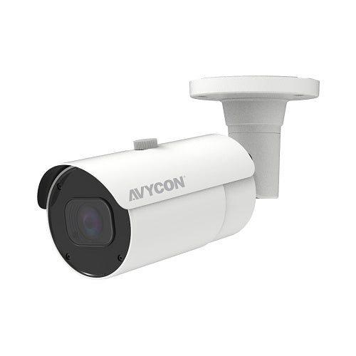 AVYCON AVC-NKB81M 8MP H.265 Motorized Lens Bullet IP Camera, 2.7-13.5mm Lens, IP67, White