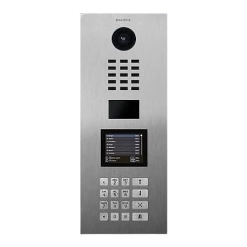 DoorBird D21DKV-SSV2A Intercom System for Multi-Tenant Residences