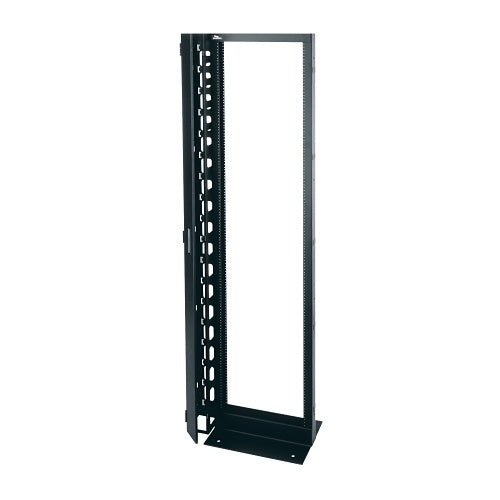 Middle Atlantic RLA19-1251B 2-Post Open Frame Rack, 12-24 Threaded Rack Rail, 15\\" Deep, 51U, Black