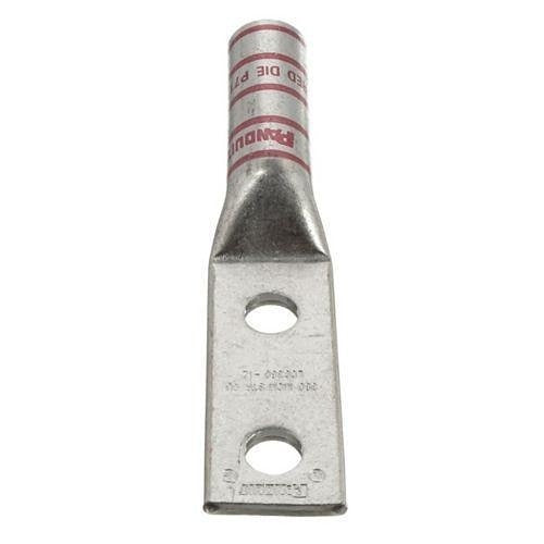 Panduit LCC350-12-X Copper Compression Lug, 350 KCMil, 2-Hole