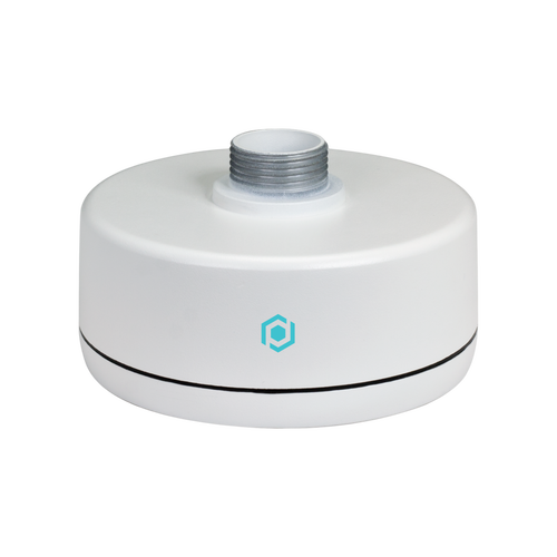 G.S.D EB3BASE4-G Pendant Box for Turret & Eyeball Cameras, Weather Resistant, White